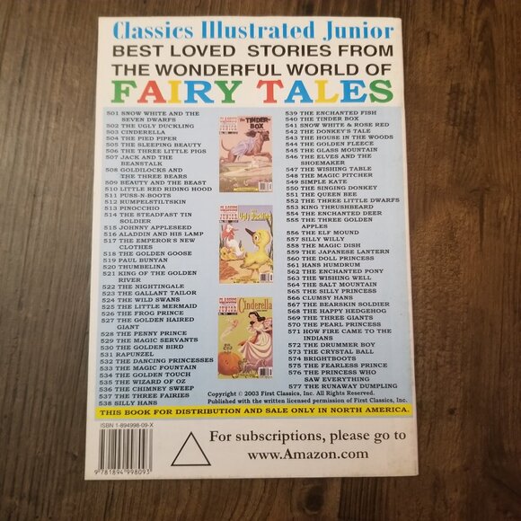 The Tinder Box Classics Illustrated Junior - 50th Anniversary - Picture 2 of 4